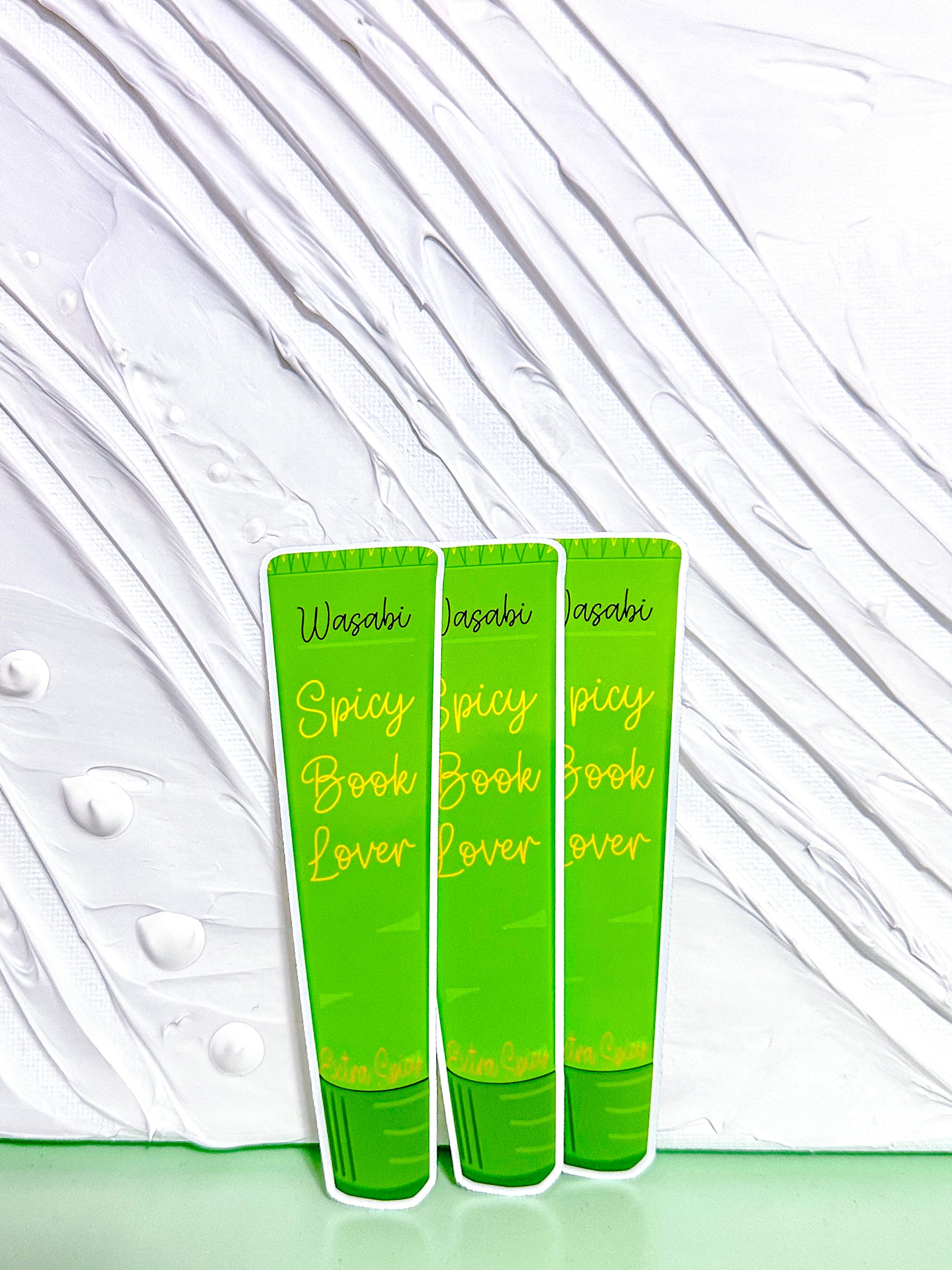Wasabi Spicy Book Lovers Sticker