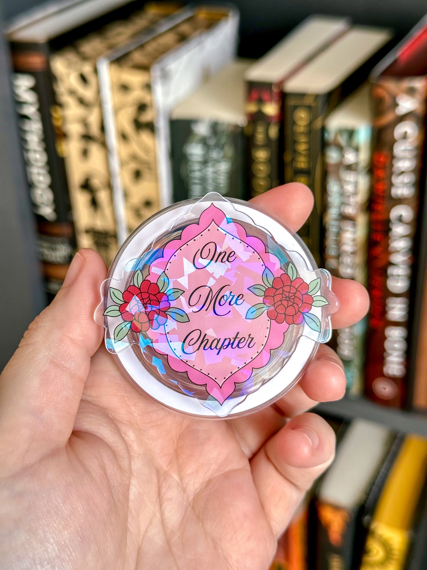 One More Chapter Holographic Magnetic Device Grip