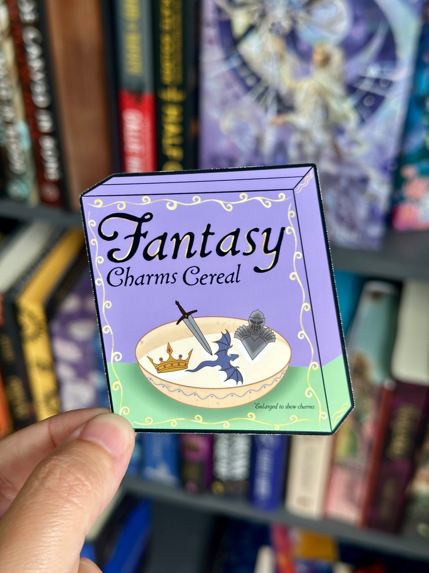 Fantasy Charms Cereal Sticker
