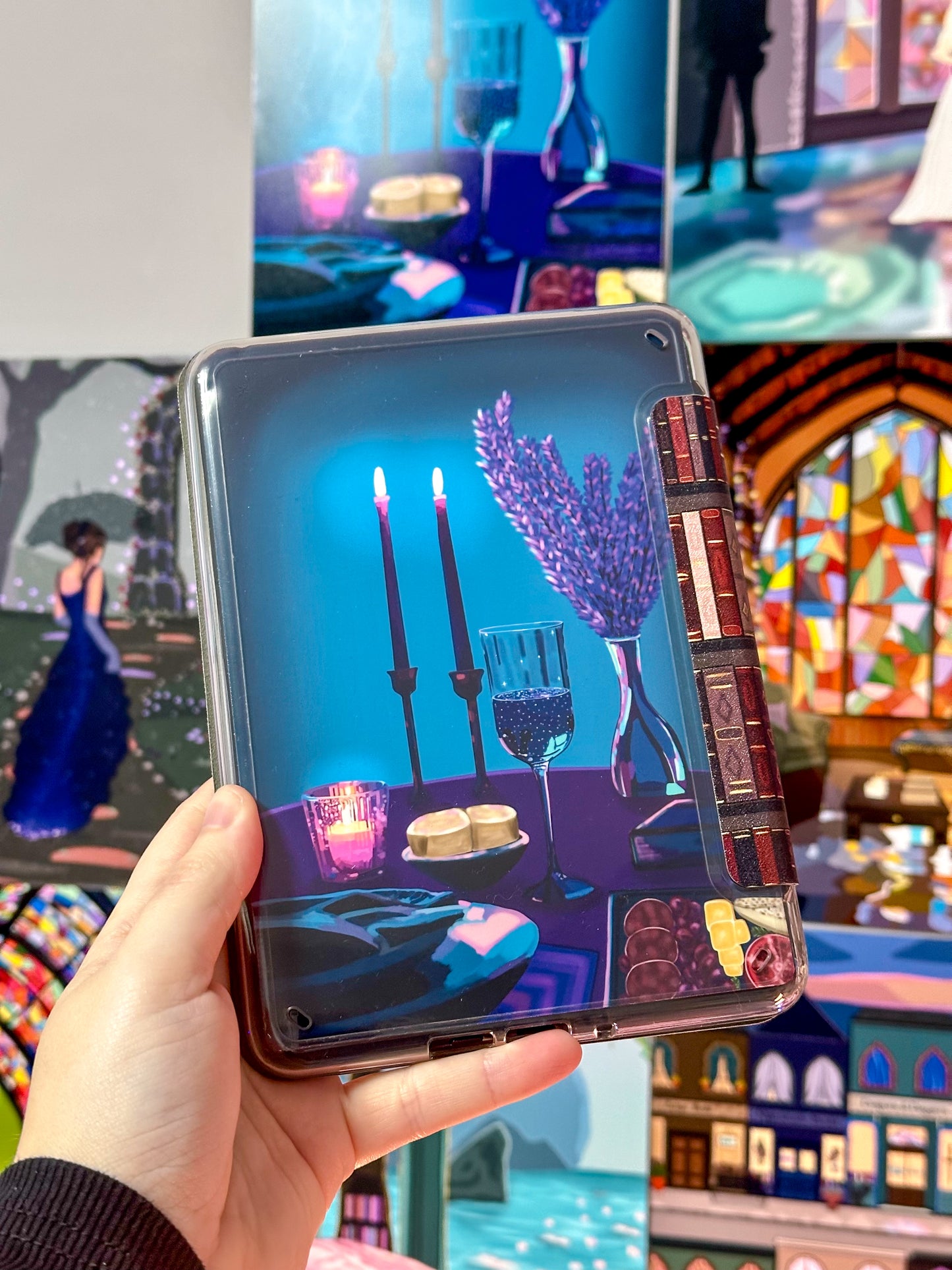 Lavenderlight E-Reader Sticker Insert