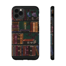 Load image into Gallery viewer, The Illuminated Bookshelf Impact-Resistant Phone Case
