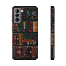 Load image into Gallery viewer, The Illuminated Bookshelf Impact-Resistant Phone Case
