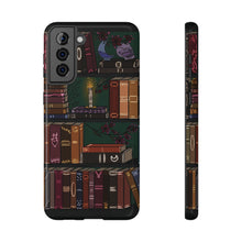 Load image into Gallery viewer, The Illuminated Bookshelf Impact-Resistant Phone Case
