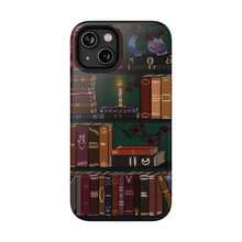 Load image into Gallery viewer, The Illuminated Bookshelf Impact-Resistant Phone Case
