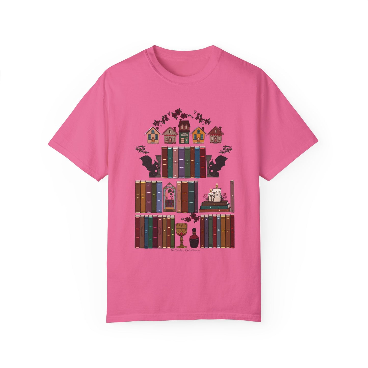 The Fantasy Bookshelf T-shirt