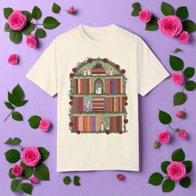 Load image into Gallery viewer, The Fairytale Bookshelf T-shirt
