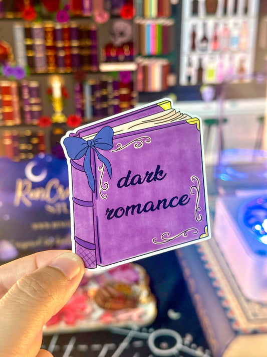 Dark Romance Book Sticker