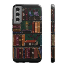 Load image into Gallery viewer, The Illuminated Bookshelf Impact-Resistant Phone Case
