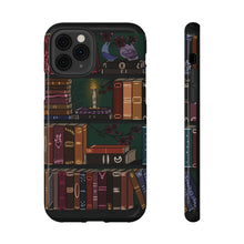 Load image into Gallery viewer, The Illuminated Bookshelf Impact-Resistant Phone Case
