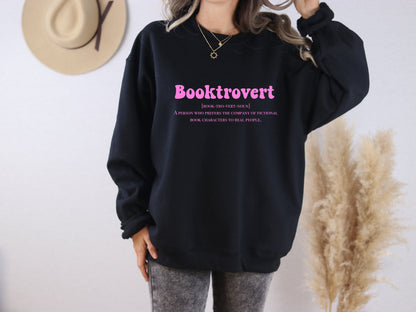 Booktrovert Crewneck Sweatshirt