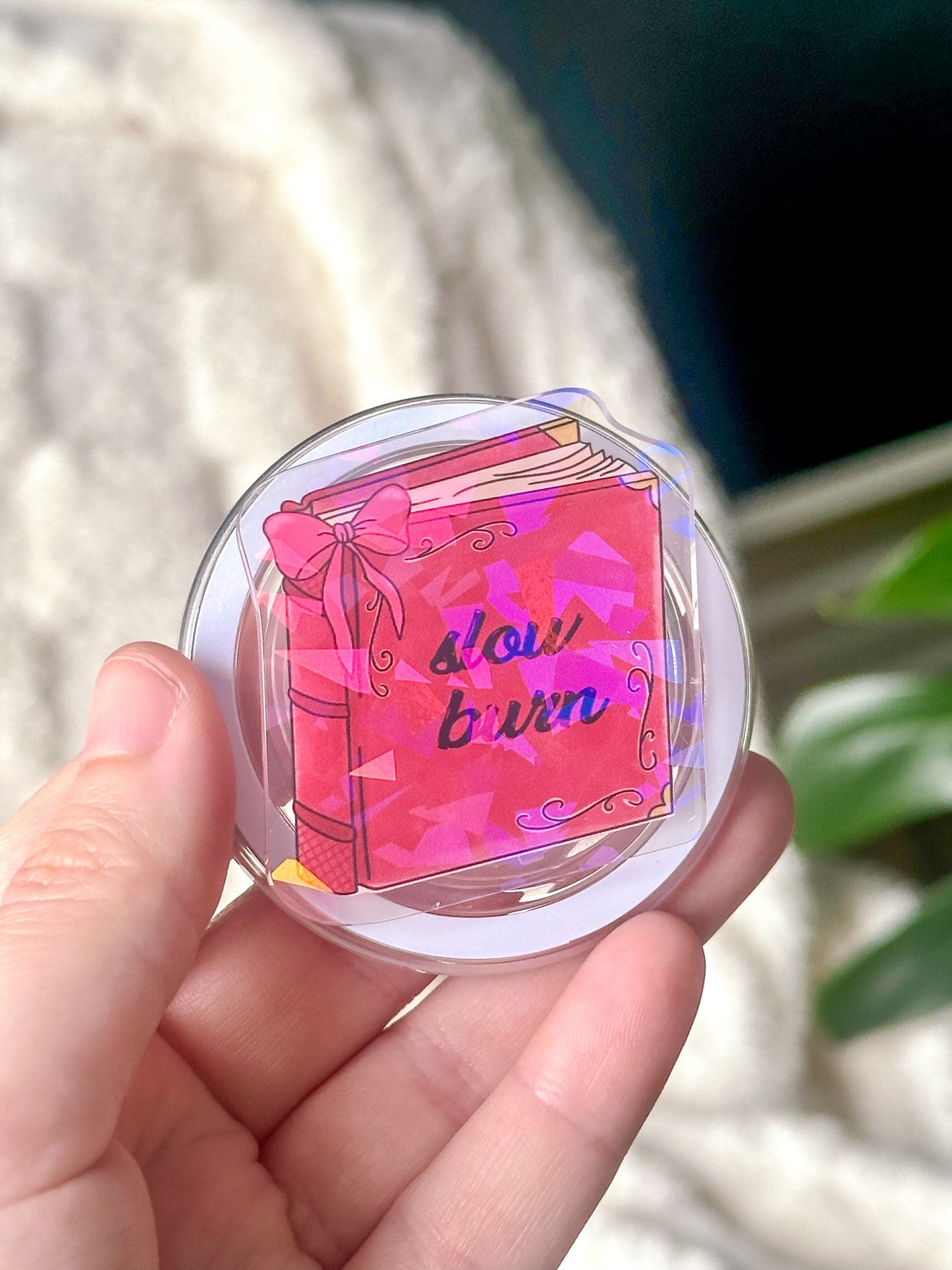 Slow Burn Holographic Magnetic Device Grip