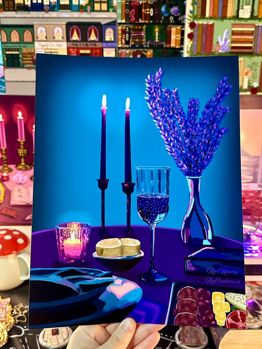 Lavenderlight Art Print