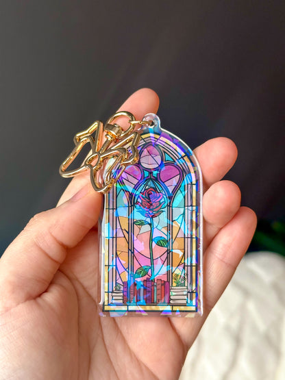 The Light Court Acrylic Holographic Keychain