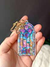 Load image into Gallery viewer, The Light Court Acrylic Holographic Keychain
