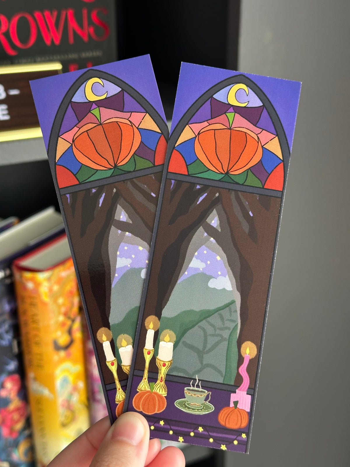 Halloween Window Bookmark