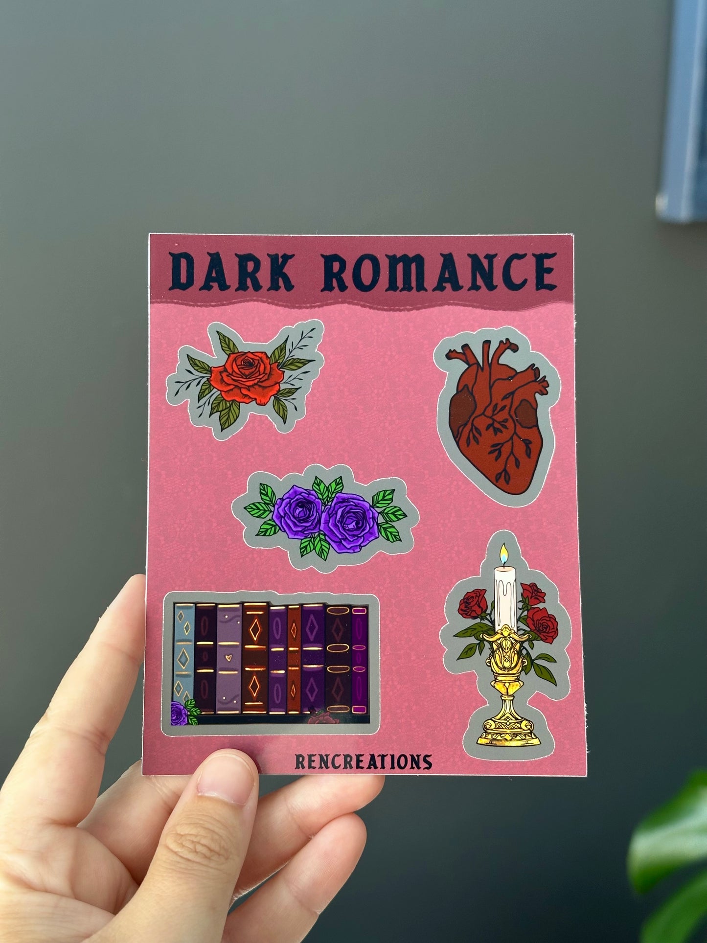 Dark Romance Sticker Sheet