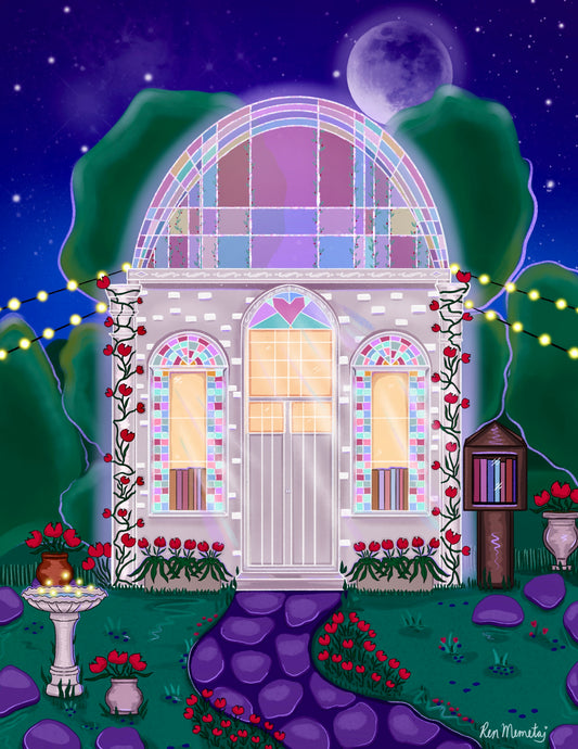 The Enchanted Garden Art Print