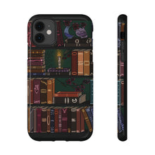 Load image into Gallery viewer, The Illuminated Bookshelf Impact-Resistant Phone Case
