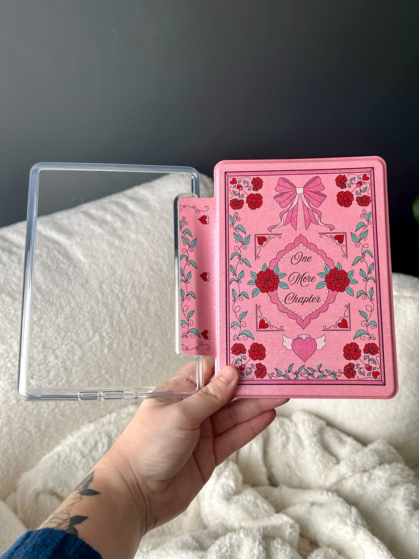 One More Chapter Kindle PaperWhite Case With Clear Back