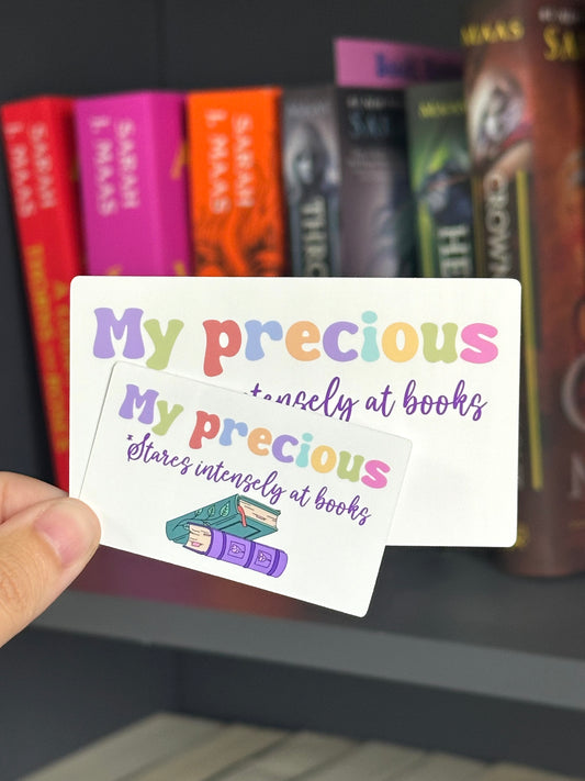 My Precious Books Vinyl Sticker