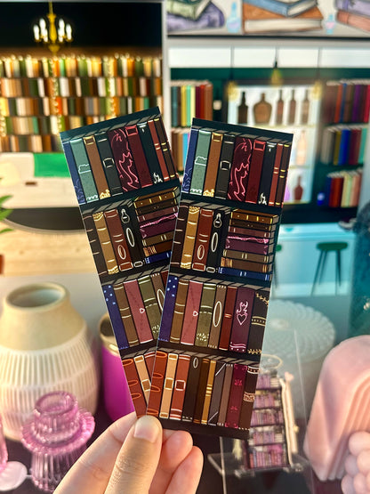 The Illuminated Bookshelf Bookmark