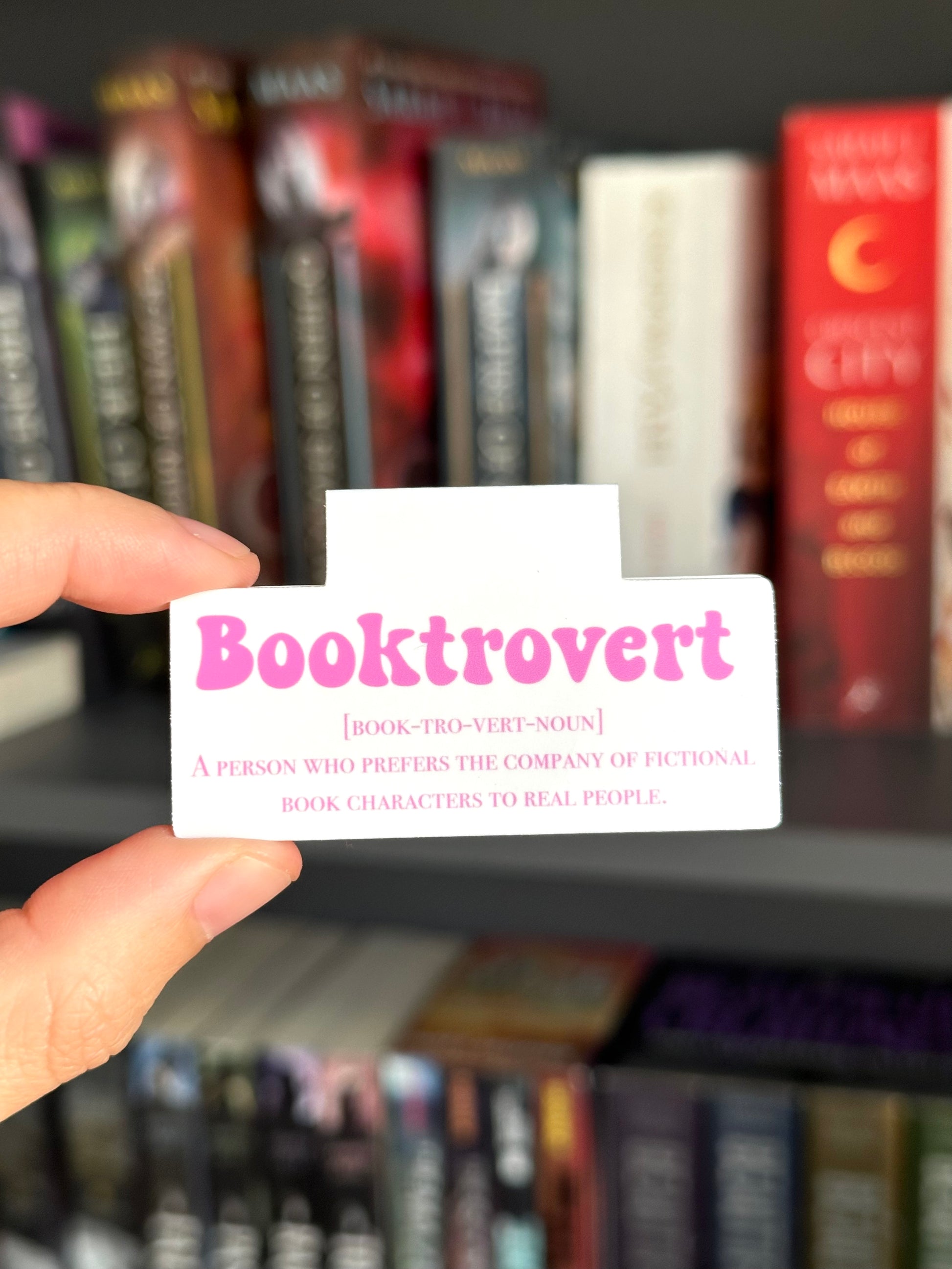 Booktrovert Magnetic Bookmark