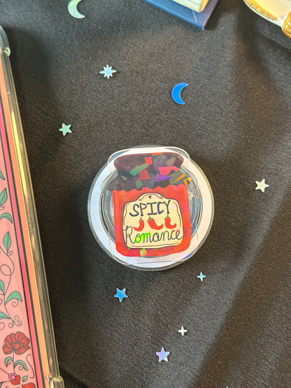 Spicy Romance Jam Holographic Magnetic Device Grip