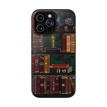 Load image into Gallery viewer, The Illuminated Bookshelf Impact-Resistant Phone Case
