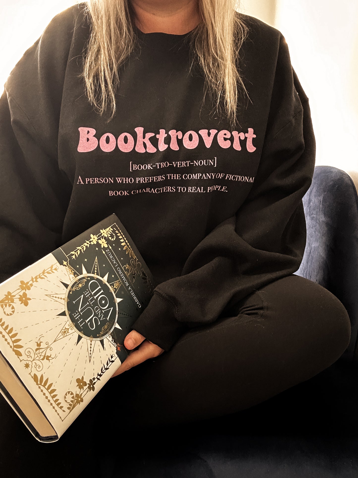 Booktrovert Crewneck Sweatshirt