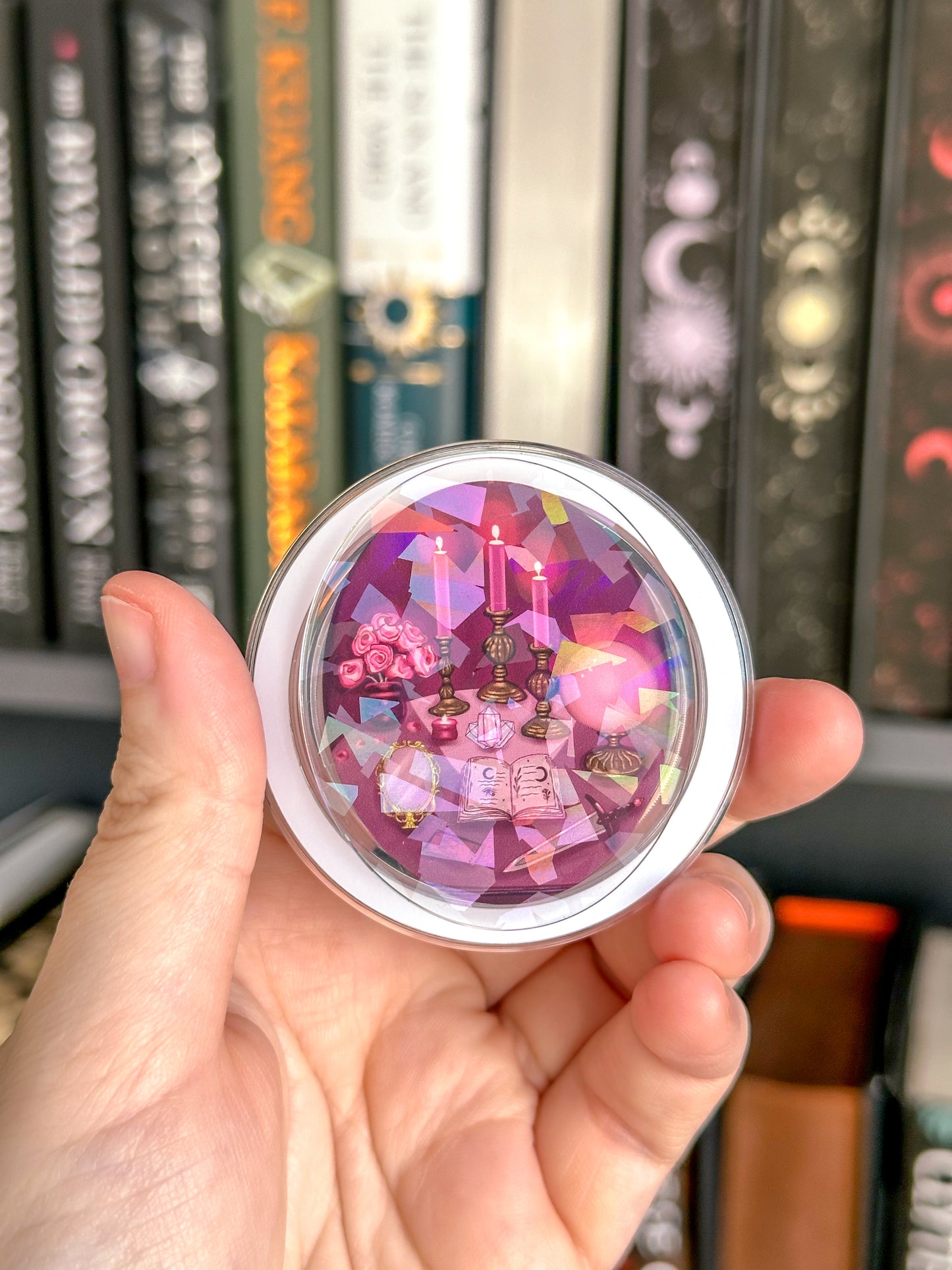 Mystic Reverie Holographic Magnetic Device Grip