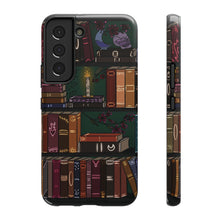 Load image into Gallery viewer, The Illuminated Bookshelf Impact-Resistant Phone Case
