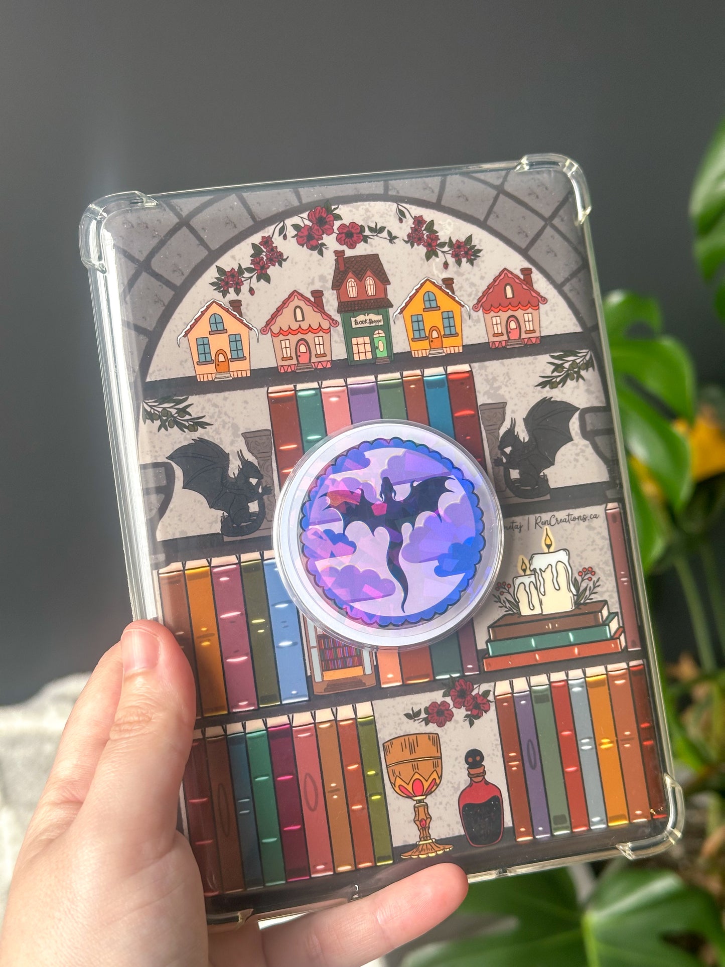Dragon Holographic Magnetic Device Grip