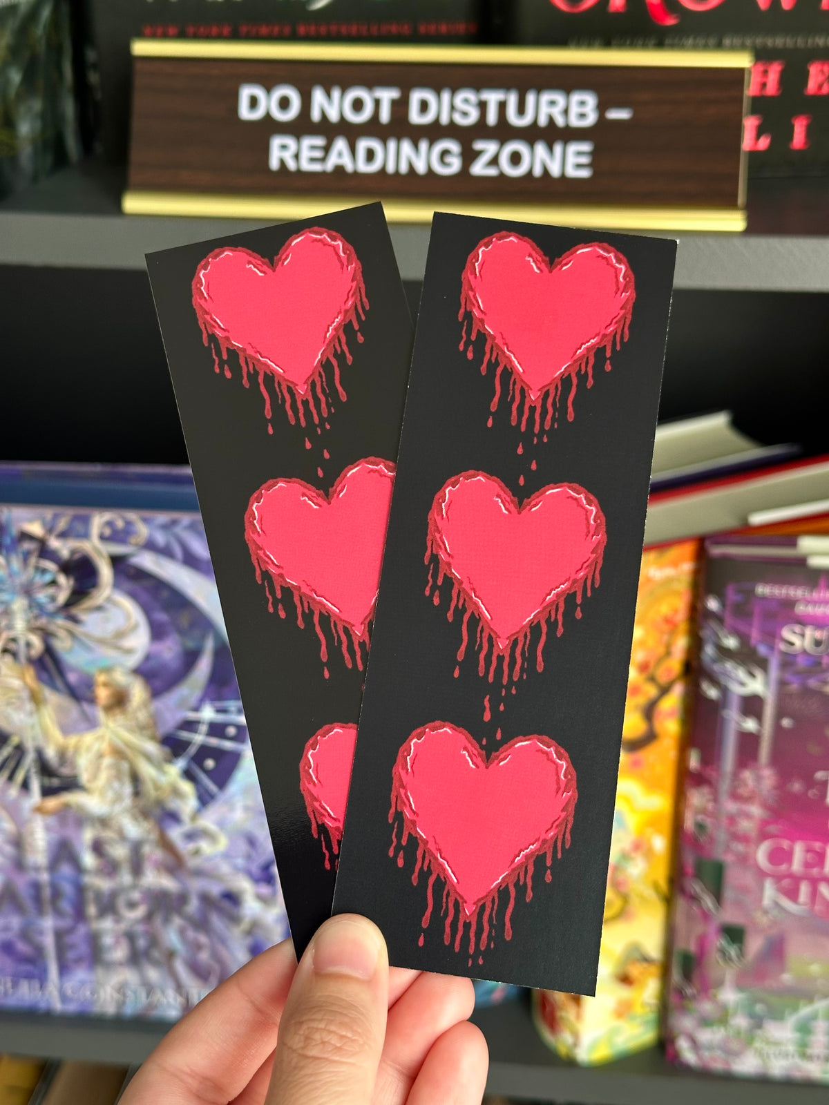 Bleeding Hearts Bookmark