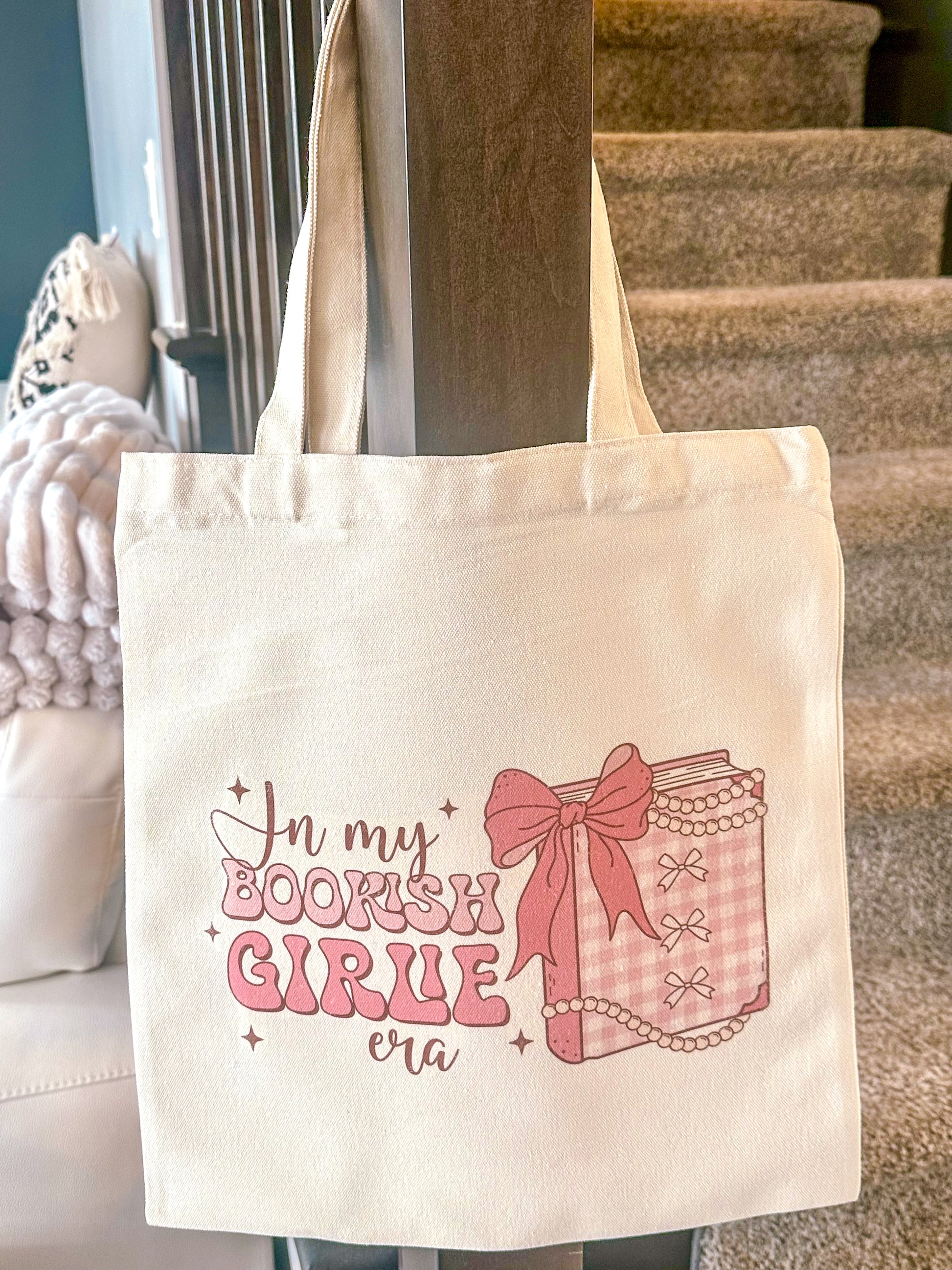 In My Bookish Girlie Era Tote Bag