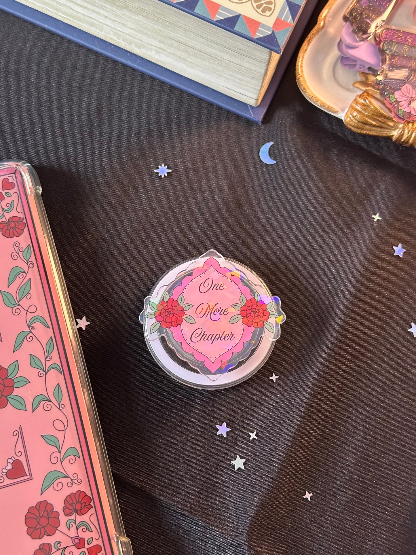 One More Chapter Holographic Magnetic Device Grip