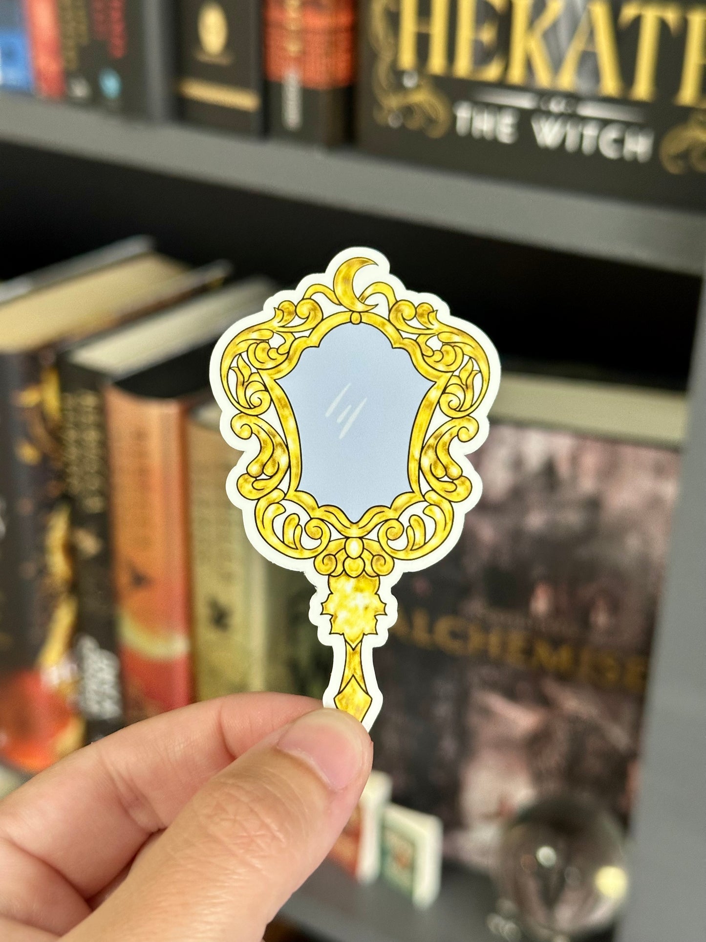 Gold Mirror Sticker