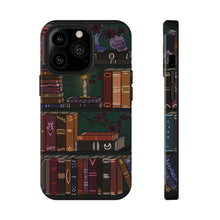 Load image into Gallery viewer, The Illuminated Bookshelf Impact-Resistant Phone Case
