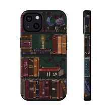 Load image into Gallery viewer, The Illuminated Bookshelf Impact-Resistant Phone Case
