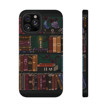 Load image into Gallery viewer, The Illuminated Bookshelf Impact-Resistant Phone Case
