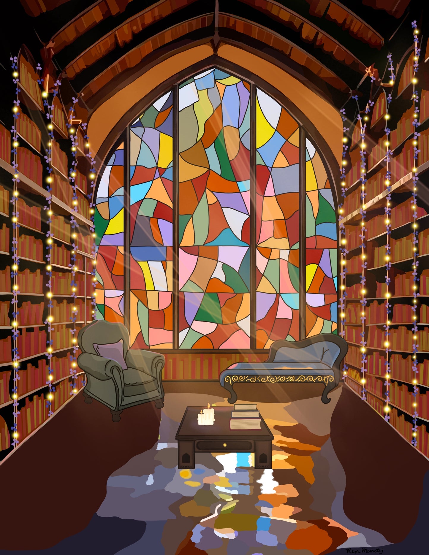 The Readers Imaginarium Art Print - Digital Download