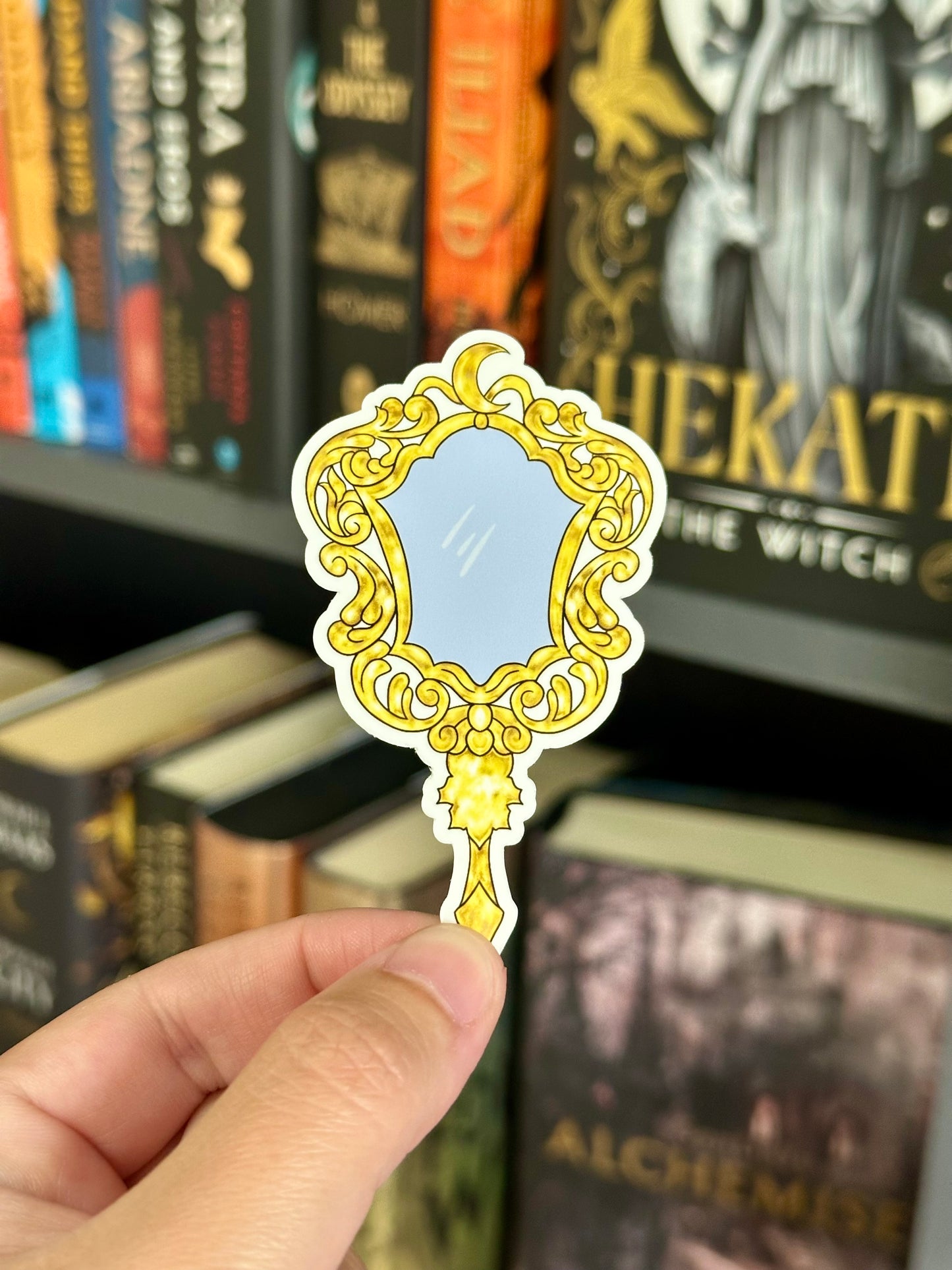 Gold Mirror Sticker