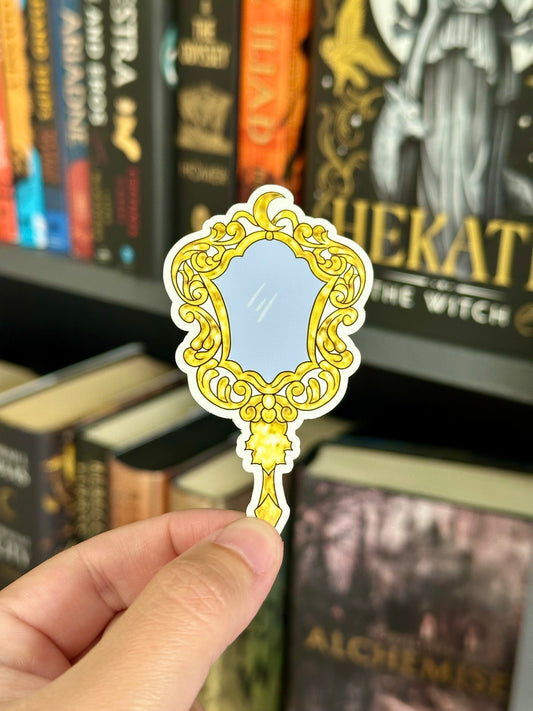Gold Mirror Sticker