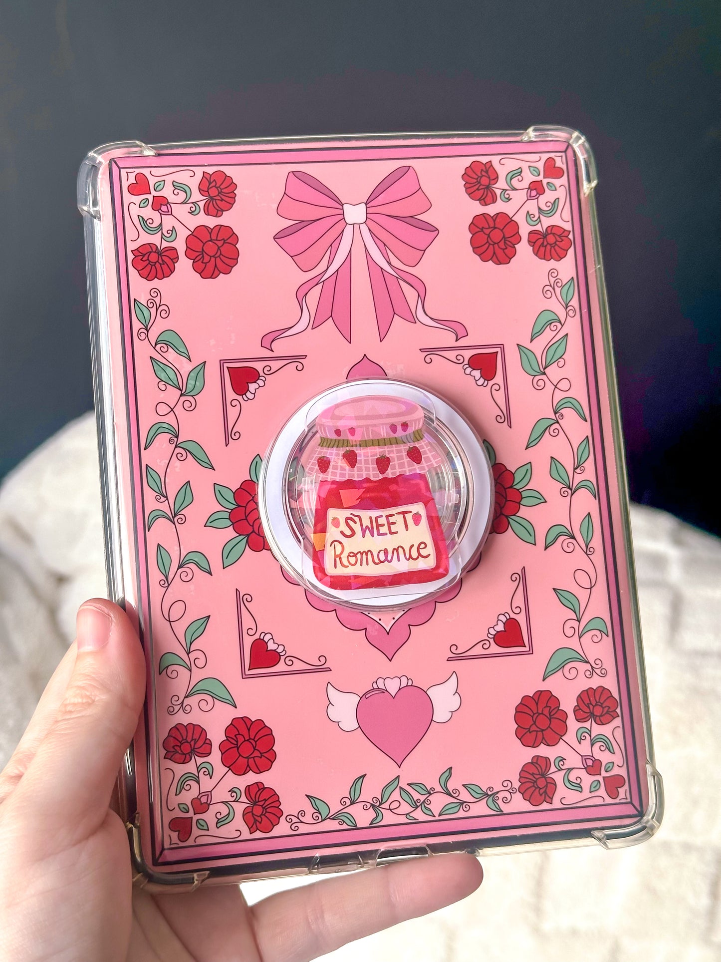 Sweet Romance Jam Holographic Magnetic Device Grip