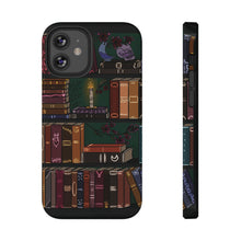 Load image into Gallery viewer, The Illuminated Bookshelf Impact-Resistant Phone Case
