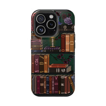 Load image into Gallery viewer, The Illuminated Bookshelf Impact-Resistant Phone Case
