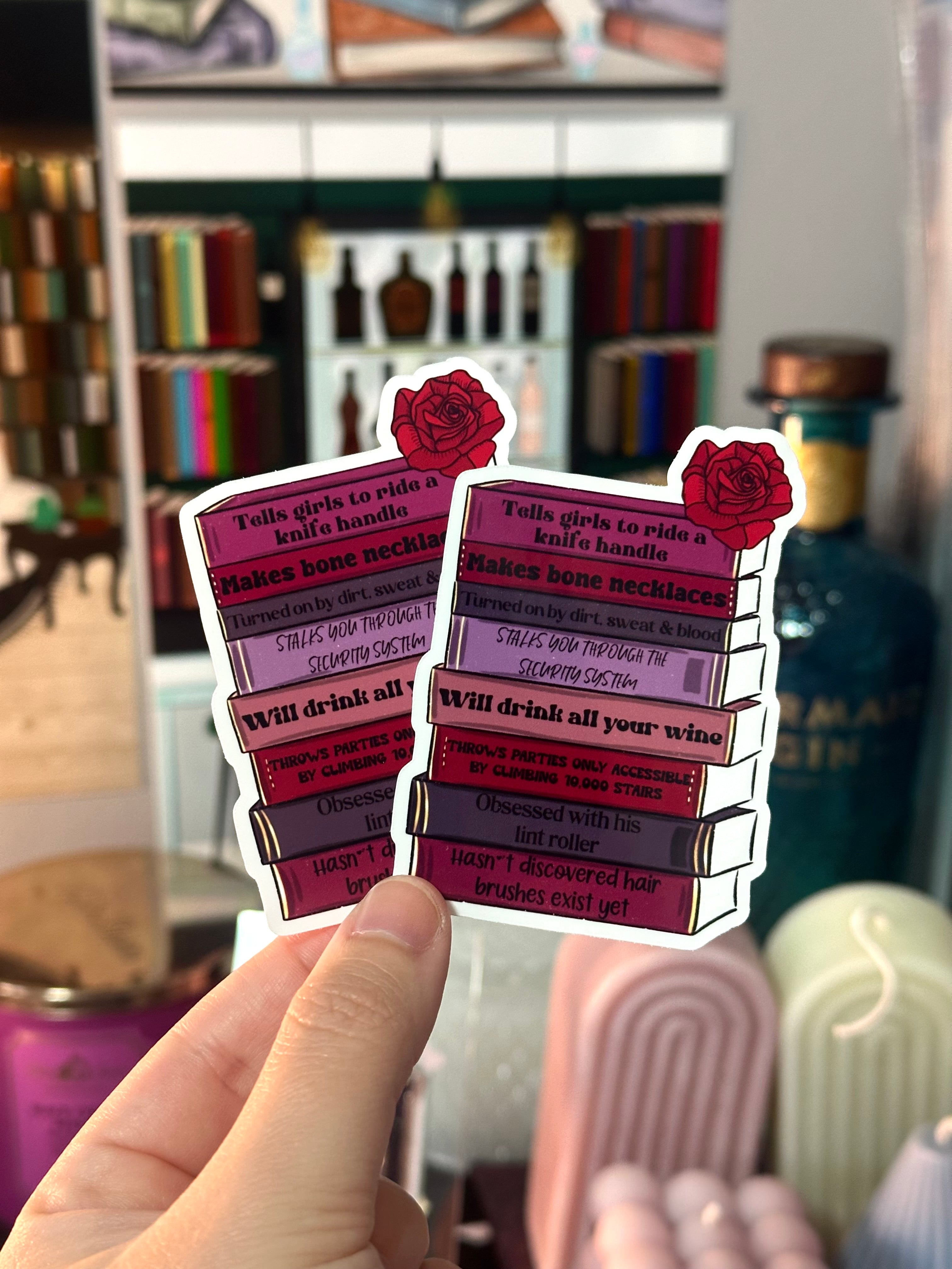 Fictional Men And Their Problems II Vinyl Sticker – RenCreations Studio