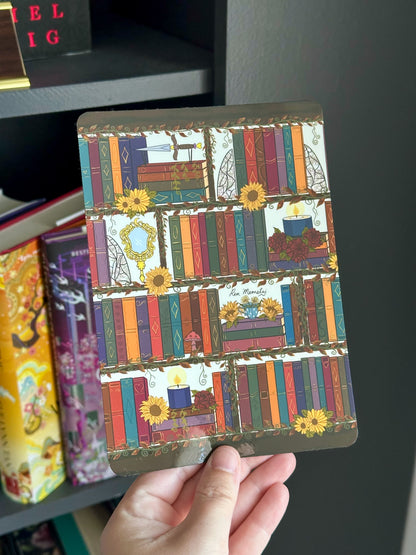 Fall Bookshelf E-Reader Insert