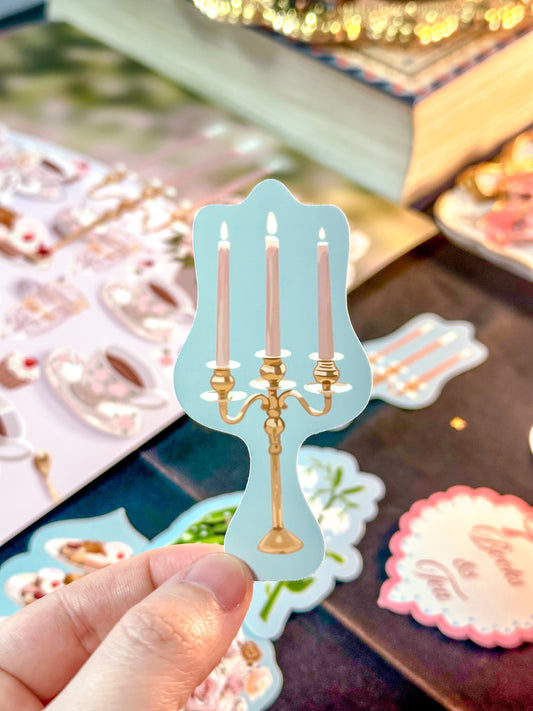 Cute Candelabra Sticker