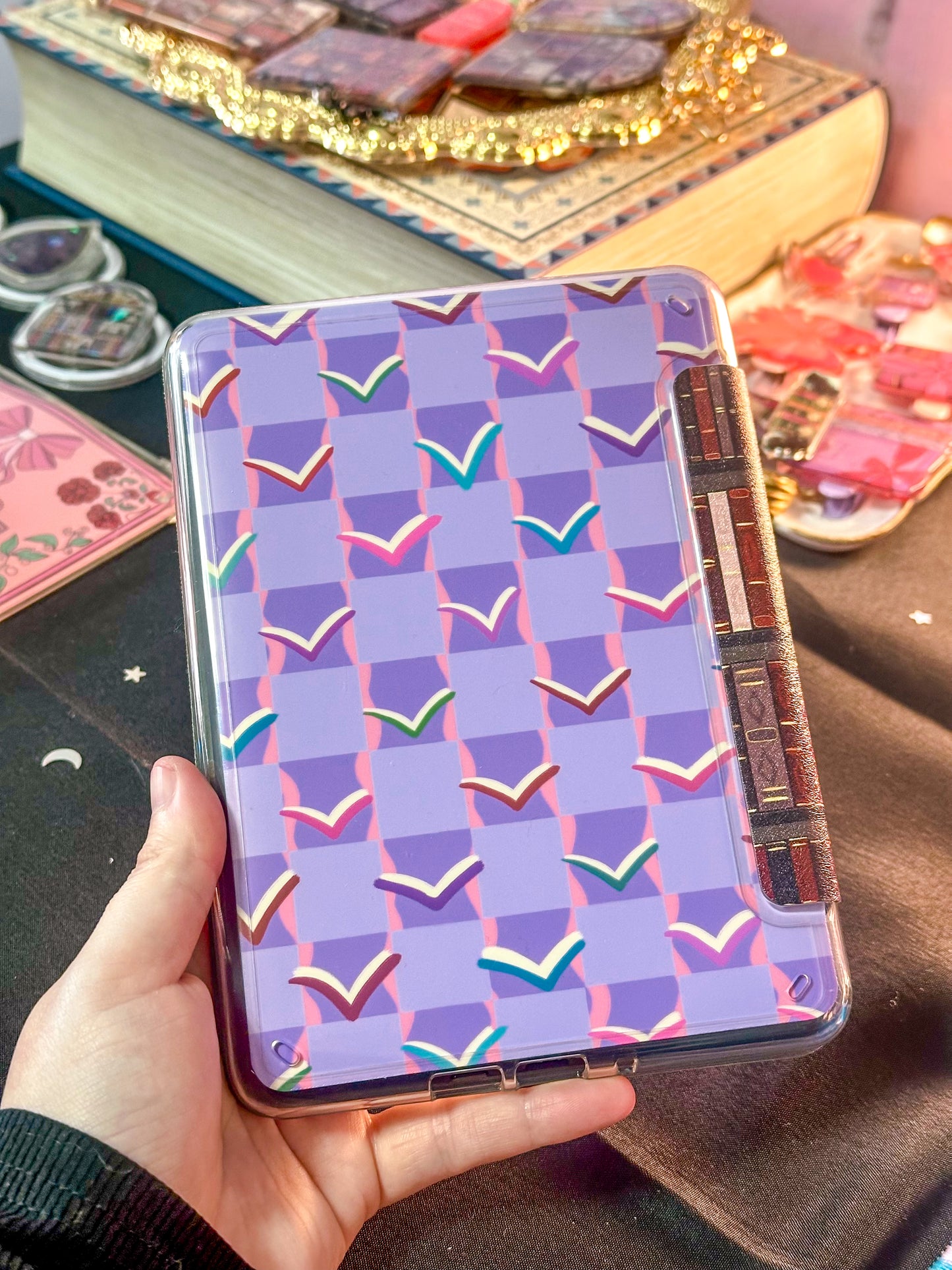 Open Books E-Reader Sticker Insert