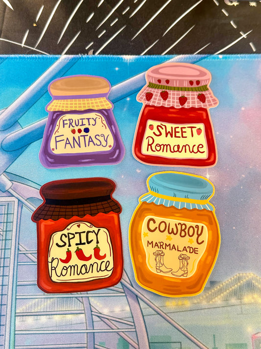 Bookish Jam Stickers
